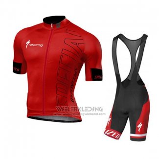 2016 Fietskleding Specialized Rood en Zwart (2) Korte Mouwen en Koersbroek